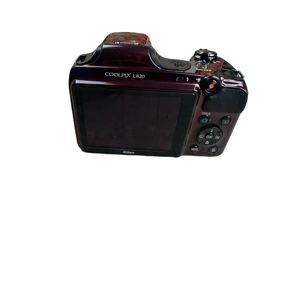 Nikon Coolpix L820 16.0 MP 30x Optical Zoom Compact Digital Camera Purple New
